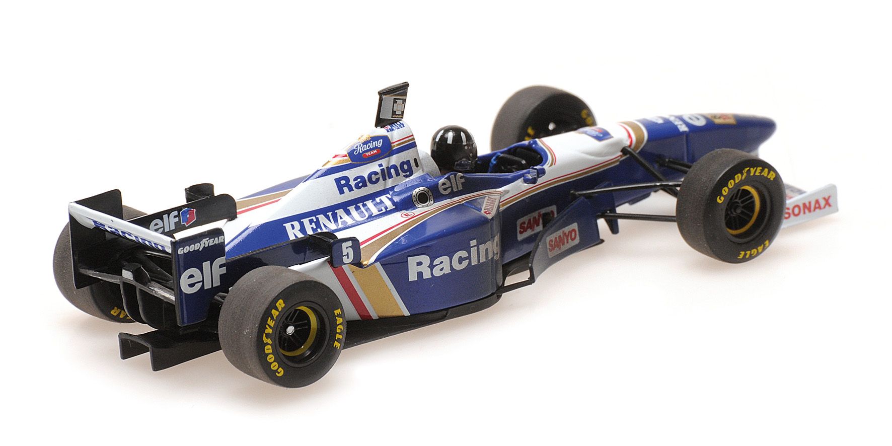 Williams Renault FW18 #5 D.Hill World Champion 1996 1:43 Minichamps