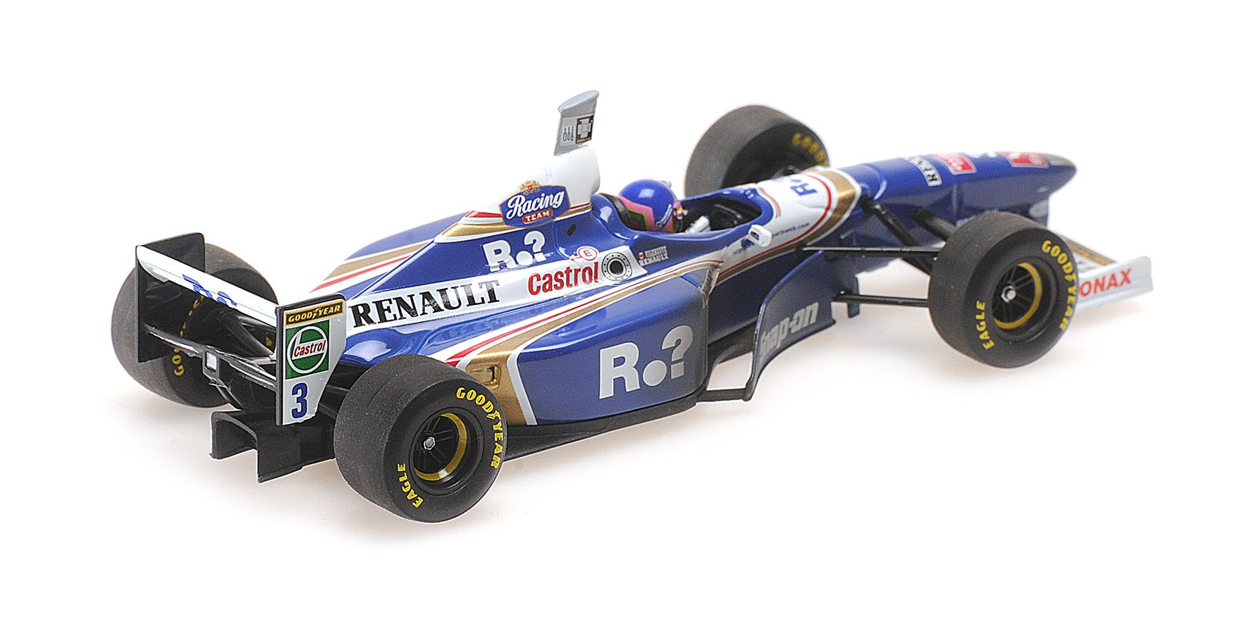 Williams Renault FW19 #3 J.Villeneuve World Champion 1997 1:43 Minichamps