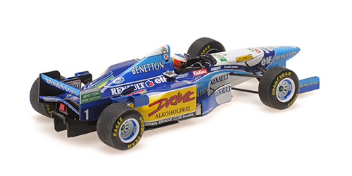 Benetton Renault B195 #1 M.Schumacher Winner French GP 1995 1:43 Minichamps