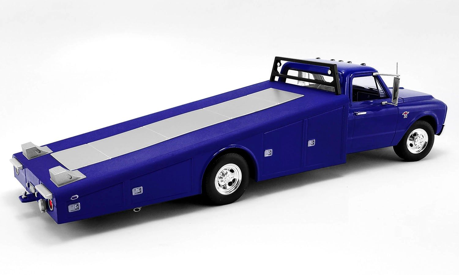 Chevrolet C-30 Ramp Truck 1967 dark blue 1:18 Acme Diecast