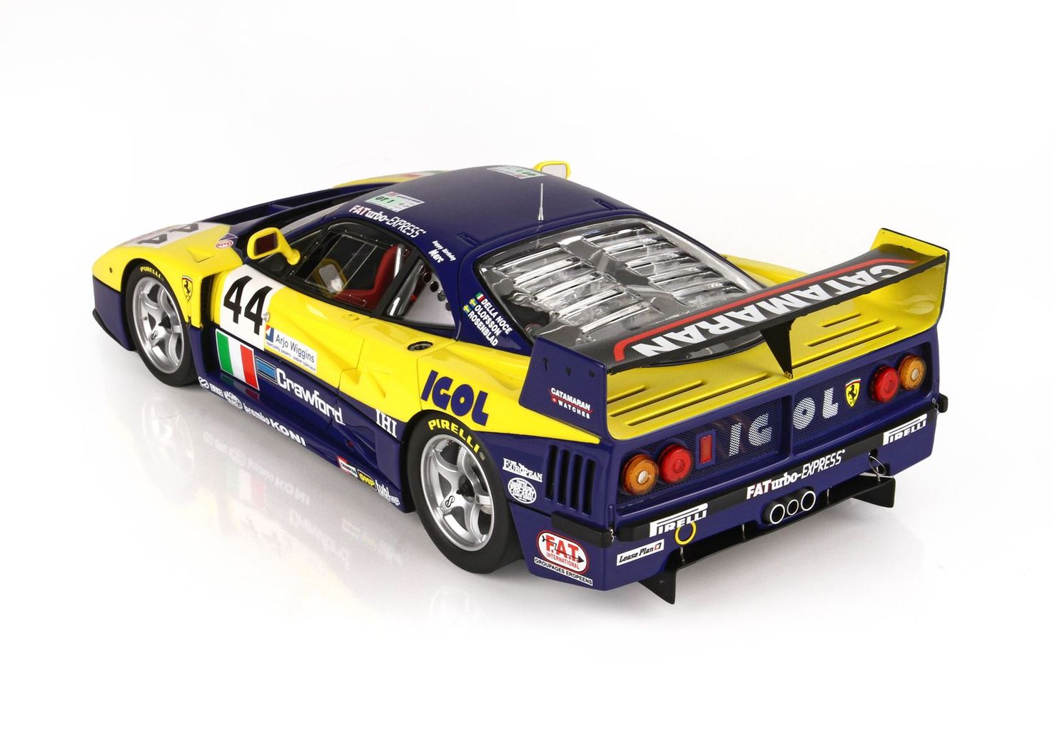 Ferrari F40 #44 Team Ennea Igol Le Mans 1996 1:18 B.B.R. 