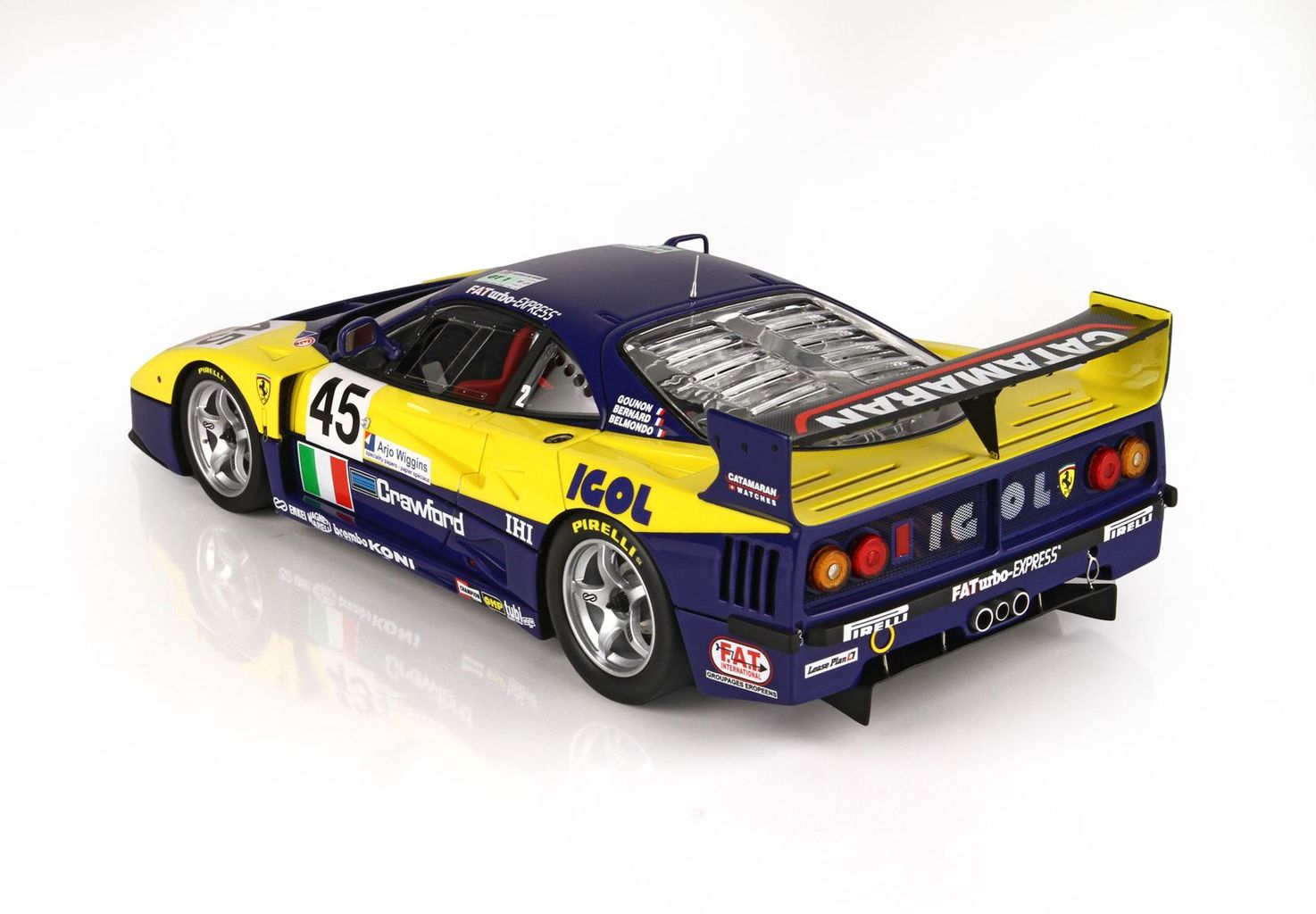 Ferrari F40 #45 Team Ennea Igol Le Mans 1996 1:18 B.B.R. 
