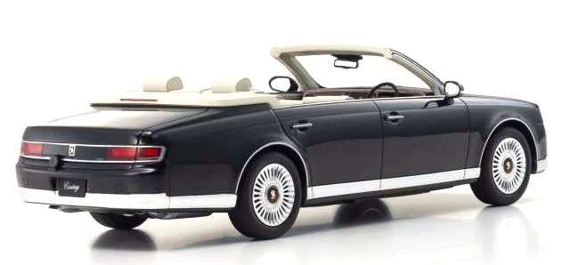 Toyota Century Convertible black 1:18 Kyosho
