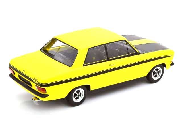 Opel Kadett B Sport 1973 yellow/black 1:18 KK Scale