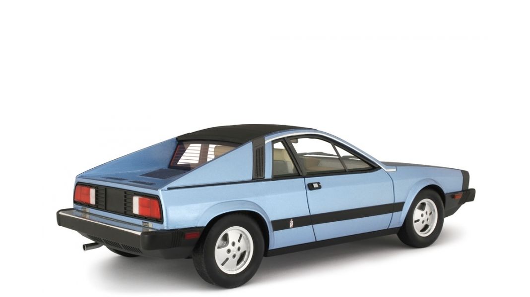 Lancia Scorpion 1976 blue metallic 1:18 Laudoracing Model