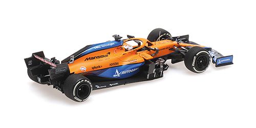 McLaren F1 Team MCL35M Daniel Ricciardo French GP 2021 1:43 Minichamps