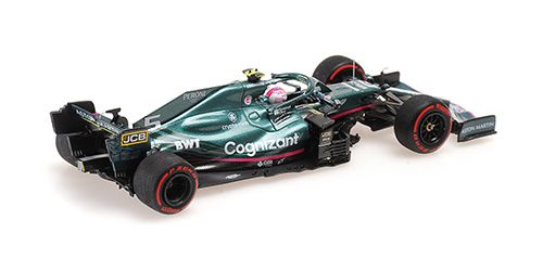 Aston Martin Cognizant F1 Team AMR21 Sebastian Vettel nd Azerbaijan GP 2021 1:43 Minichamps 