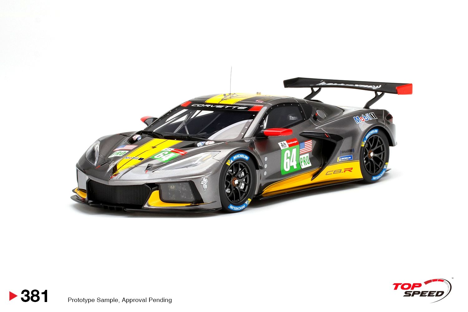Chevrolet Corvette C8.R #64 Tommy Milner, Nick Tandy, Alexander Sims Le Mans 24h 2021 1:18 TopSpeed Models