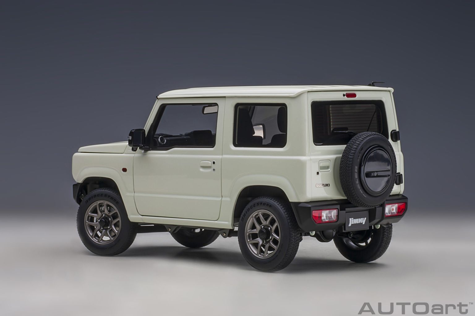 Suzuki Jimny JB64 RHD pure white pearl 1:18 AUTOart