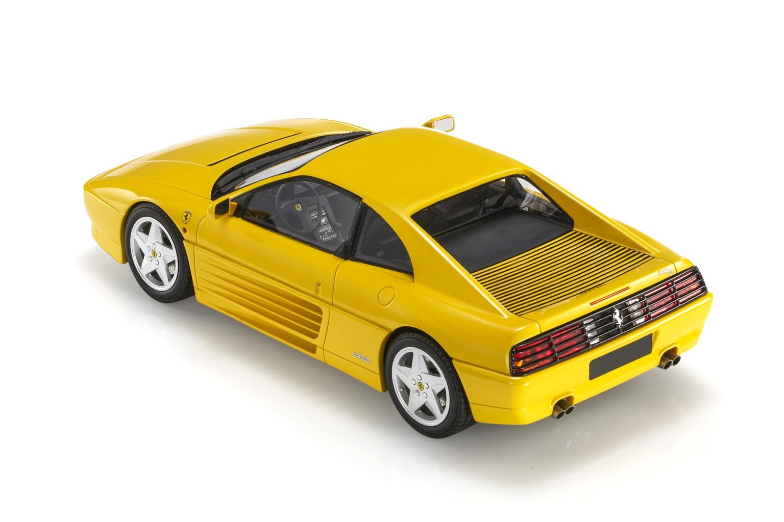 Ferrari 348 GTB 1993 yellow 1:18 Top Marques Collectibles