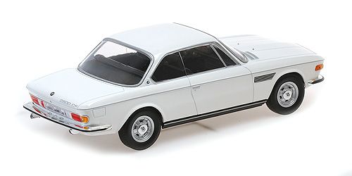 BMW 2800 CS 1968 white 1:18 Minichamps