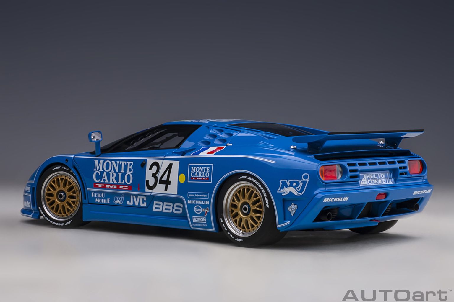 Bugatti EB110 LM 1994 #34 1:18 AUTOart