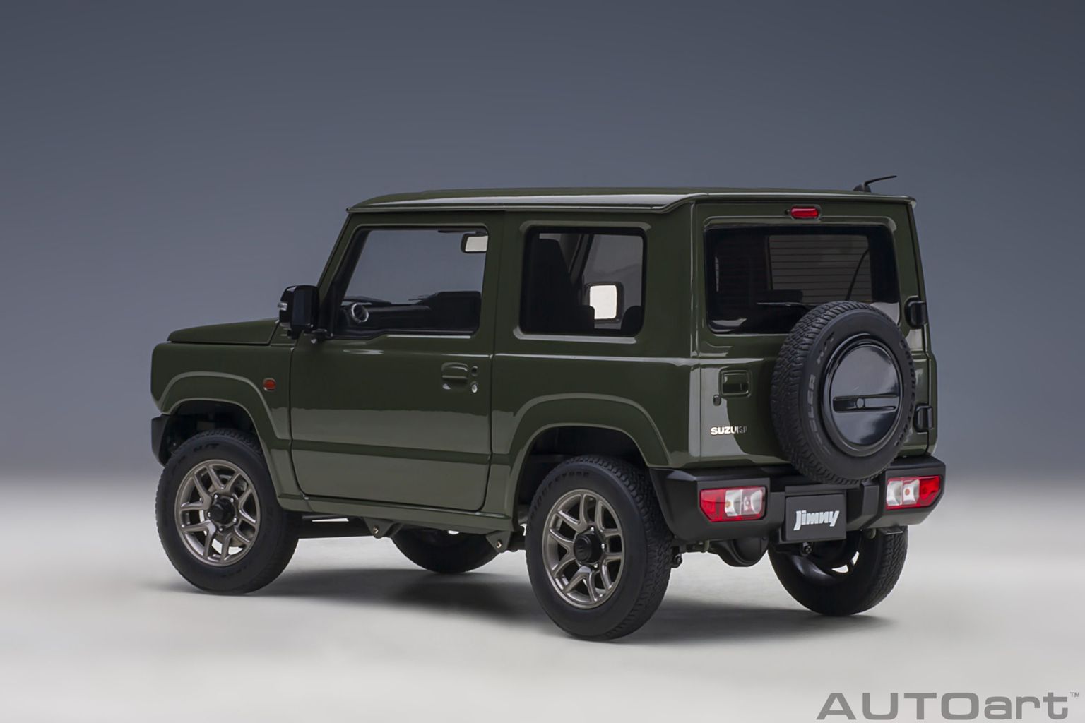 Suzuki Jimny JB64 RHD 2018 jungle green 1:18 AUTOart