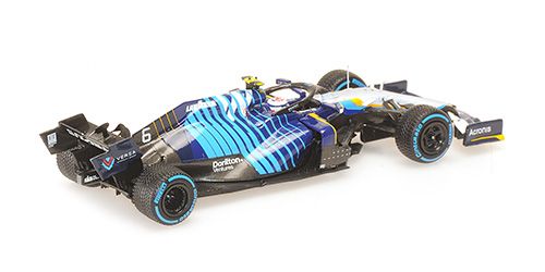 Williams Racing Mercedes FW43B #6 N.Latifi Belgian GP 2021 1:43 Minichamps