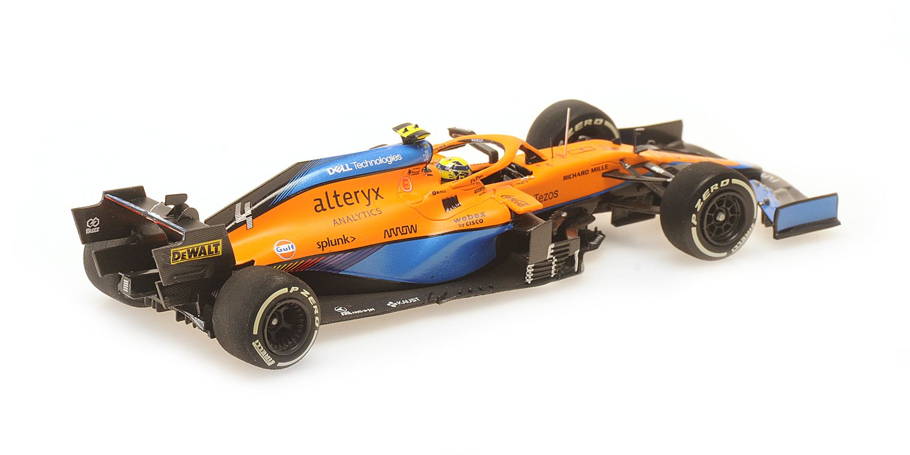 McLaren F1 Team MCL35M #4 L.Norris Italian GP 2021 1:43 Minichamps