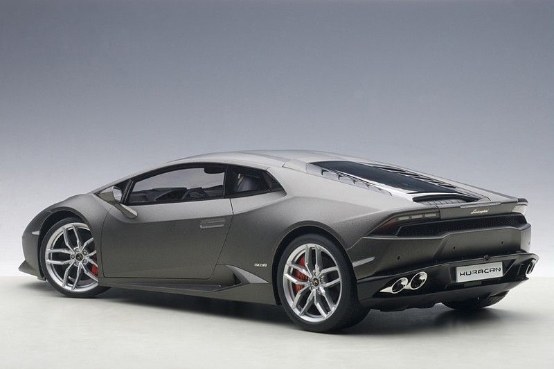 Lamborghini Huracán LP610-4 2014 matt grey 1:12 AUTOArt