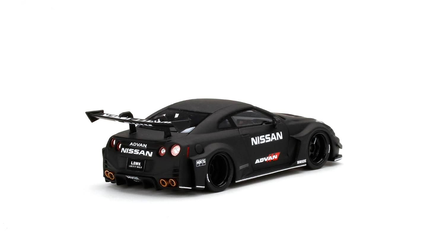 LB-Silhouette Works GT Nissan 35GT-RR Version 2 *Class* matt black 1:43 TSM Model