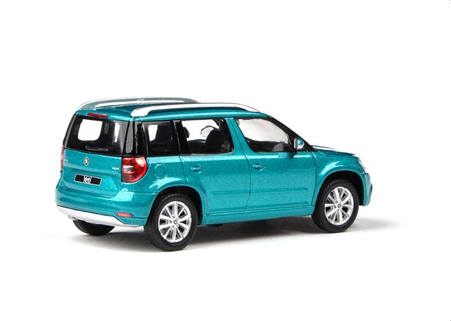 Škoda Yeti FL 2013 modrá sea metalíza 1:43 Abrex