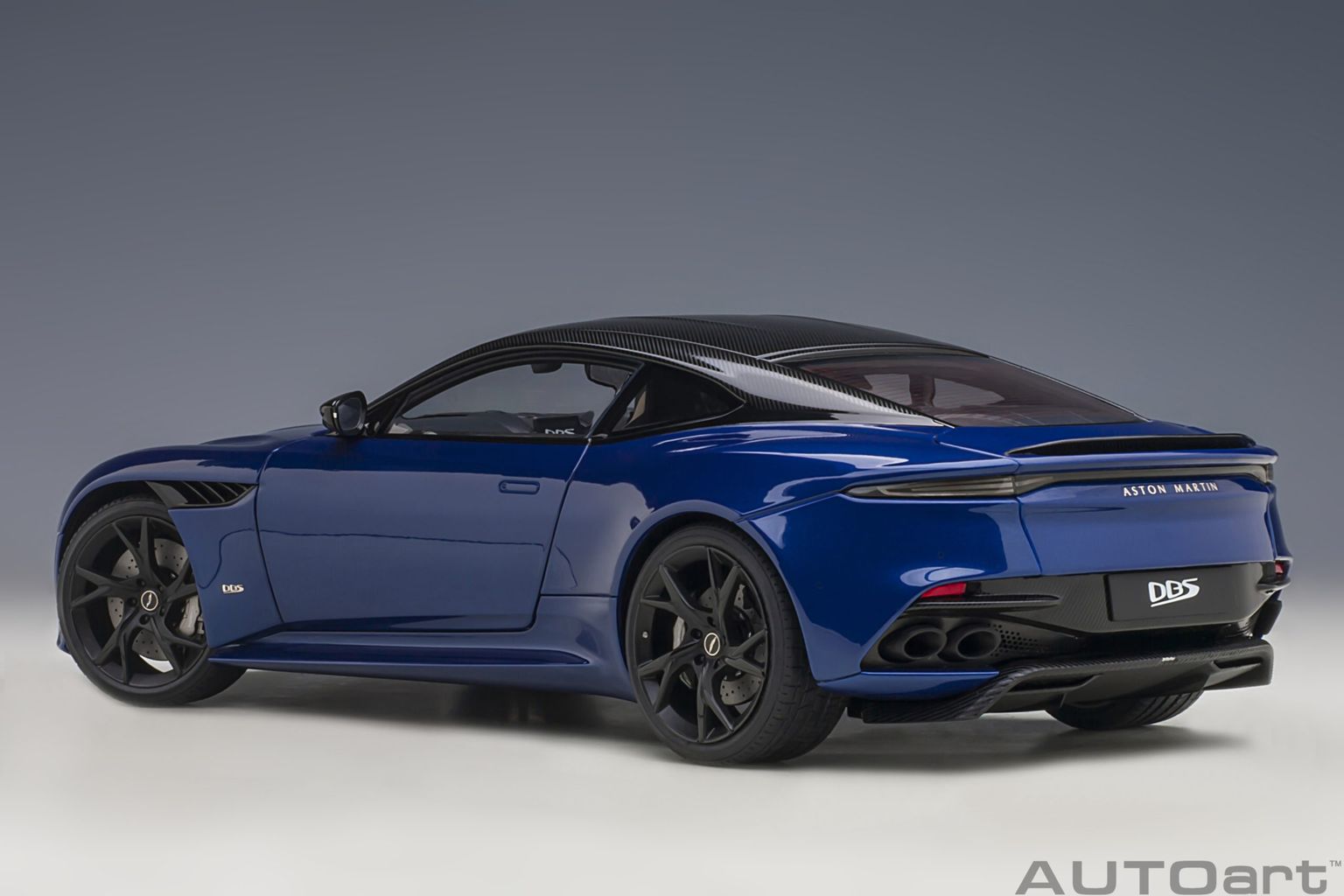 Aston Martin DBS Superleggera 2019 zaffre blue 1:18 AUTOart