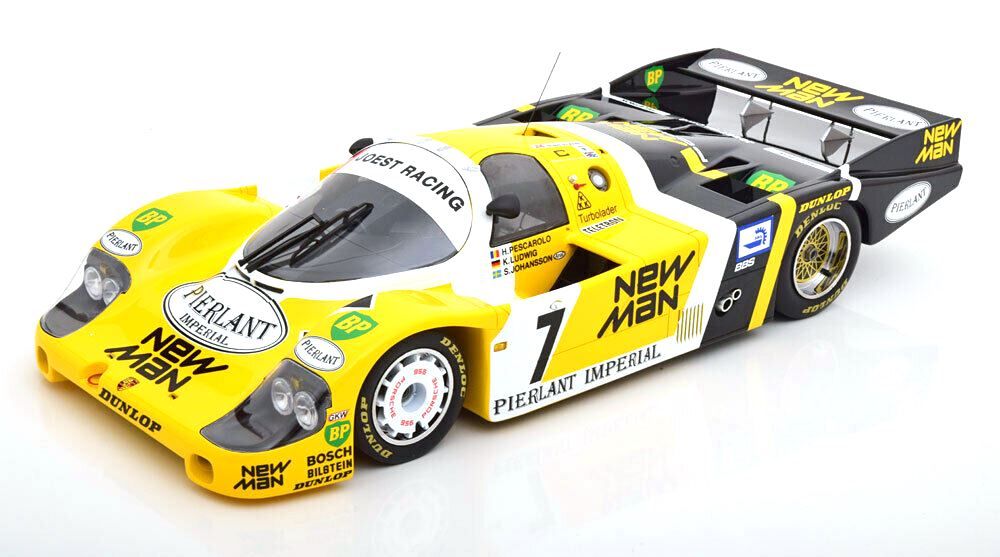 Porsche 956 #7 Pescarolo/Ludwig/Johansson Winner 24h Le Mans 1984 1:12 CMR
