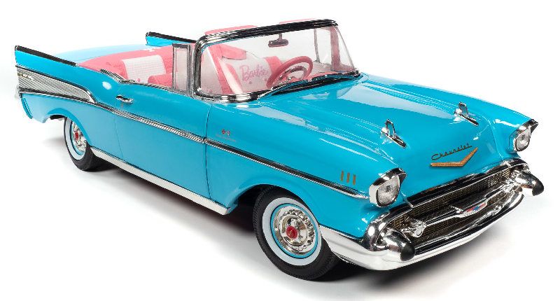 Chevy Bel Air *Barbie* 1957 aqua blue 1:18 Auto World