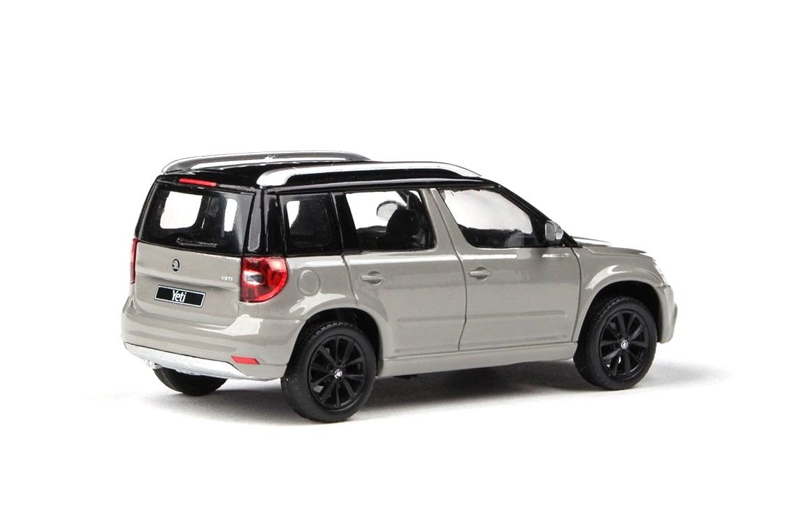 Škoda Yeti FL 2013 šedá steel uni 1:43 Abrex