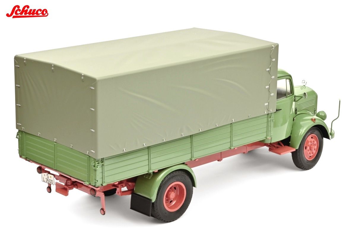 Mercedes-Benz L3500 reseda green 1:18 Schuco