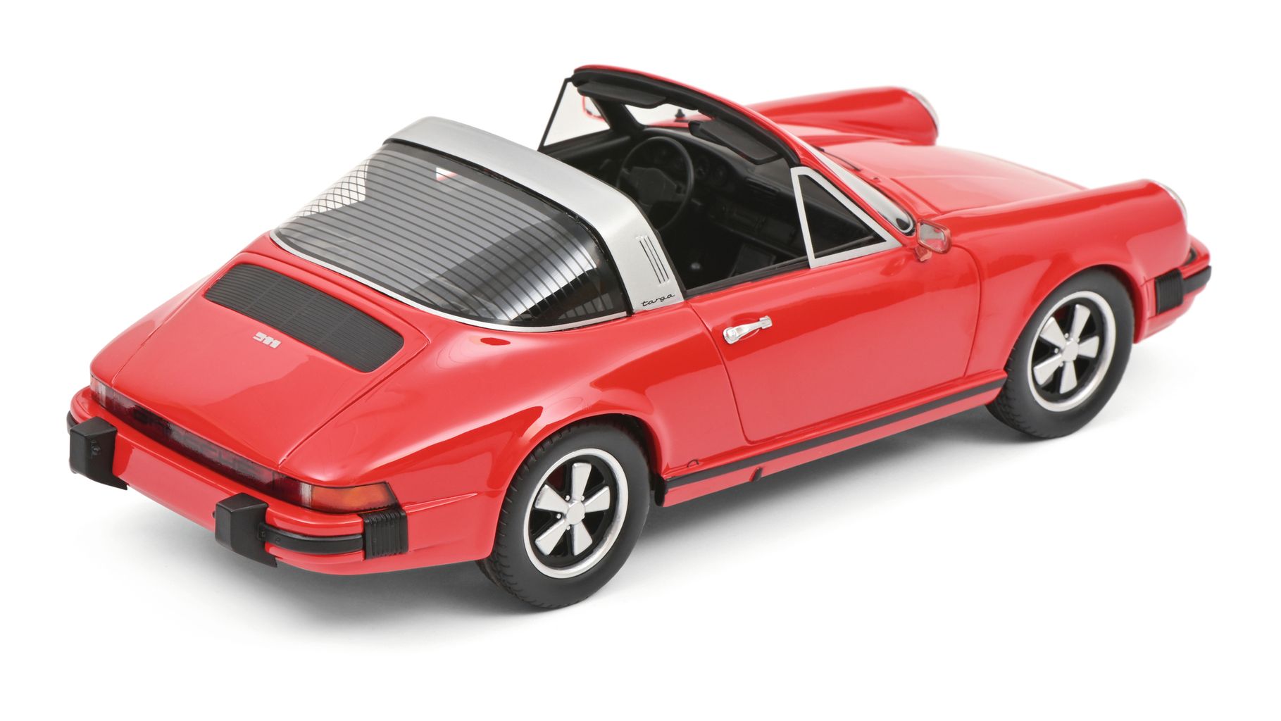 Porsche 911 Targa 1977 guards red/black 1:18 Schuco