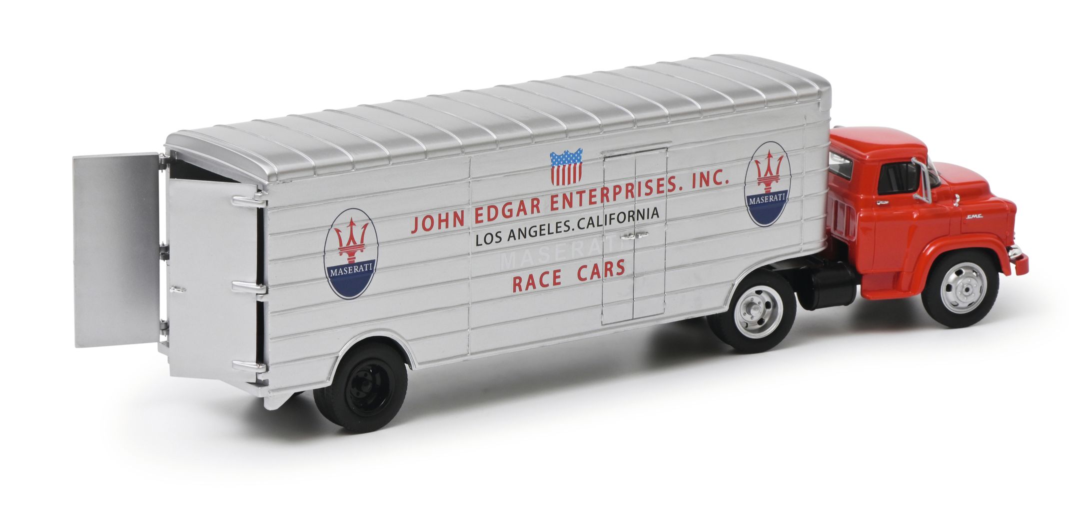 Racecar Transporter *John Edgar Racing* Maserati 1:43 Schuco