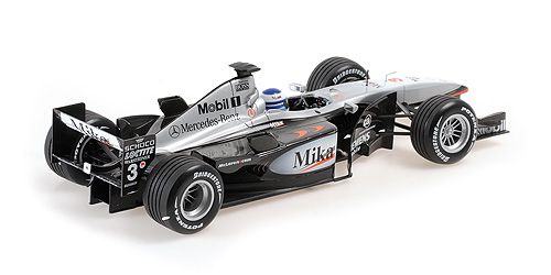 McLaren Mercedes MP4/6 #3 Mika Hakkinen 2001 1:18 Minichamps 