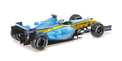 Renault F1 Team R25 #6 Giancarlo Fisichella Winner Australian GP 2005 1:18 Minichamps