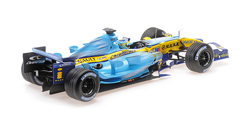 Renault F1 Team R26 #2 Giancarlo Fisichella 3rd China GP 2006 1:18 Minichamps 