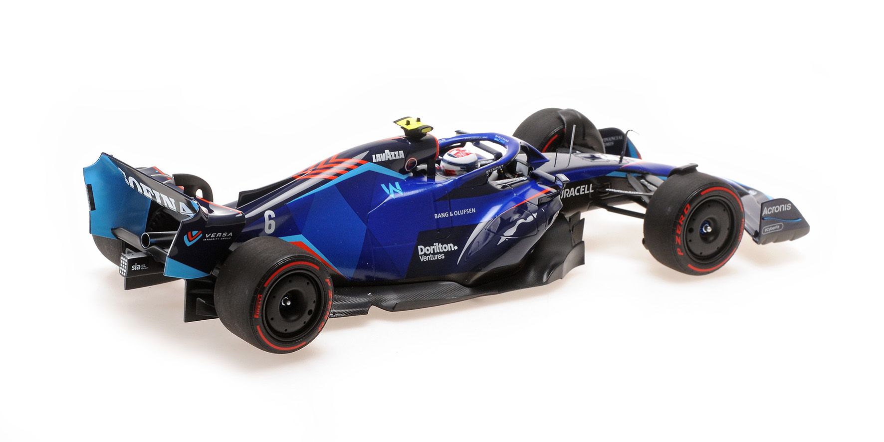 Williams Racing FW44 #6 N.Latifi Bahrain GP 2022 1:18 Minichamps