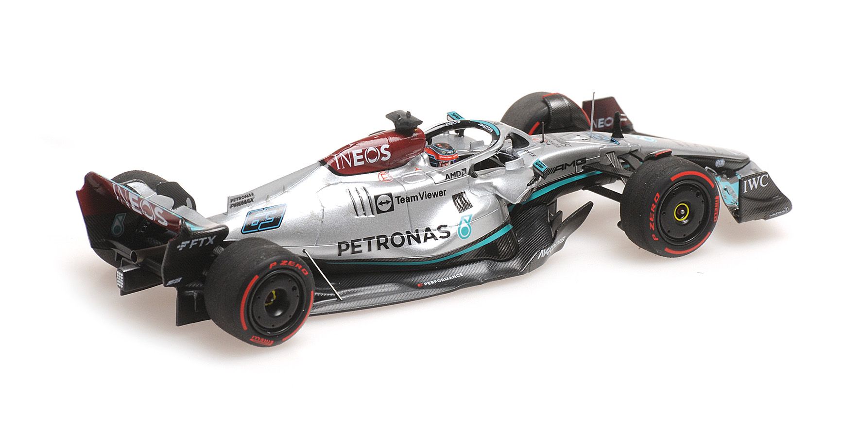Mercedes-AMG Petronas F1 Team F1 W13 E Performance #63 G.Russell Bahrain GP 2022 1:43 Minichamps