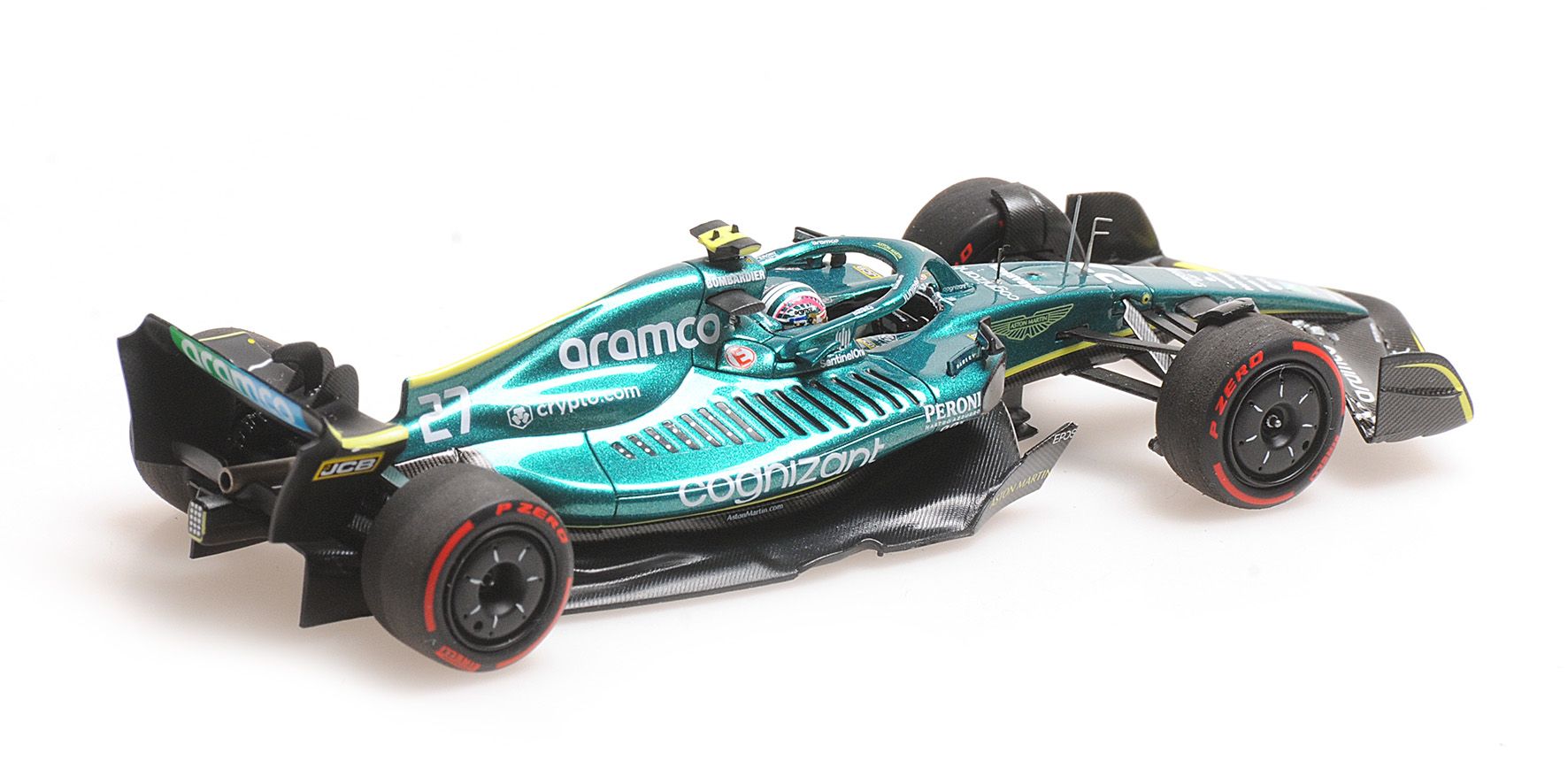 Aston Martin ARAMCO Cognizant F1 Team AMR22 #27 N.Huelkenberg Bahrain GP 2022 1:43 Minichamps