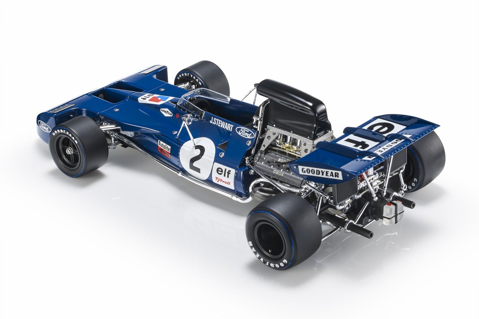 Tyrrell 003 #2 J.Stewart Winner German GP 1971 1:18 GP Replicas
