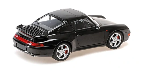 Porsche 911 993 Turbo 1995 black 1:18 Minichamps