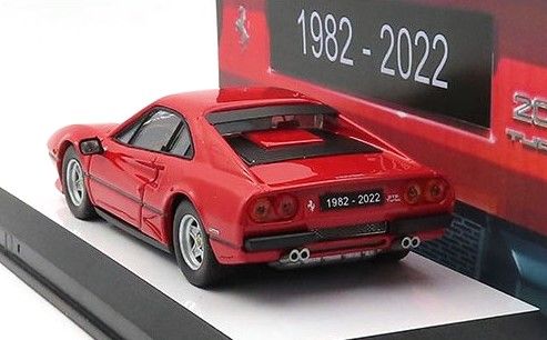 Ferrari 308 GTB Turbo Museo Enzo Ferrari Modena 1982-2022 1:43 Best Model 