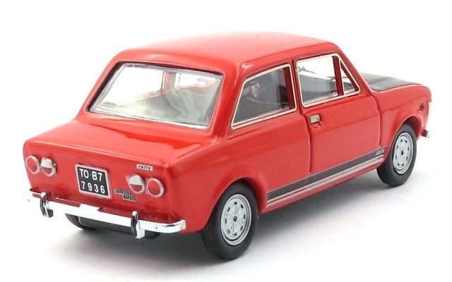 Fiat 128 Rally 1971 rosso arancio 1:43 Rio Models