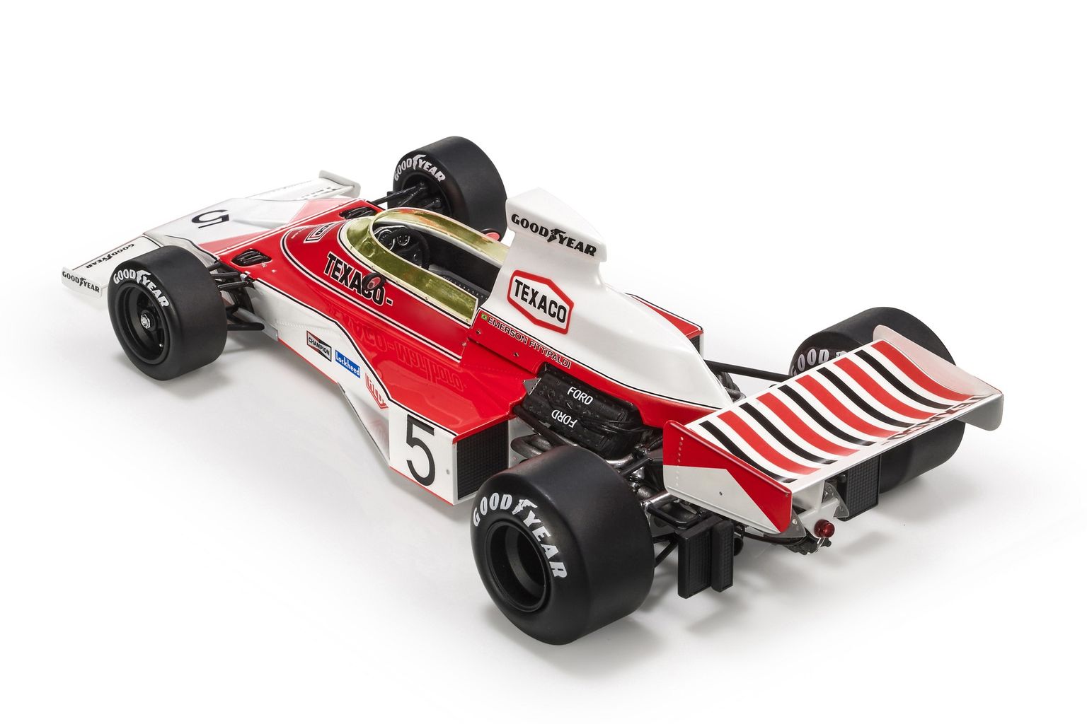 McLaren M23 Ford Texaco #5 E.Fittipaldi Winner Belgian GP 1974 World Champion 1:18 GP Replicas