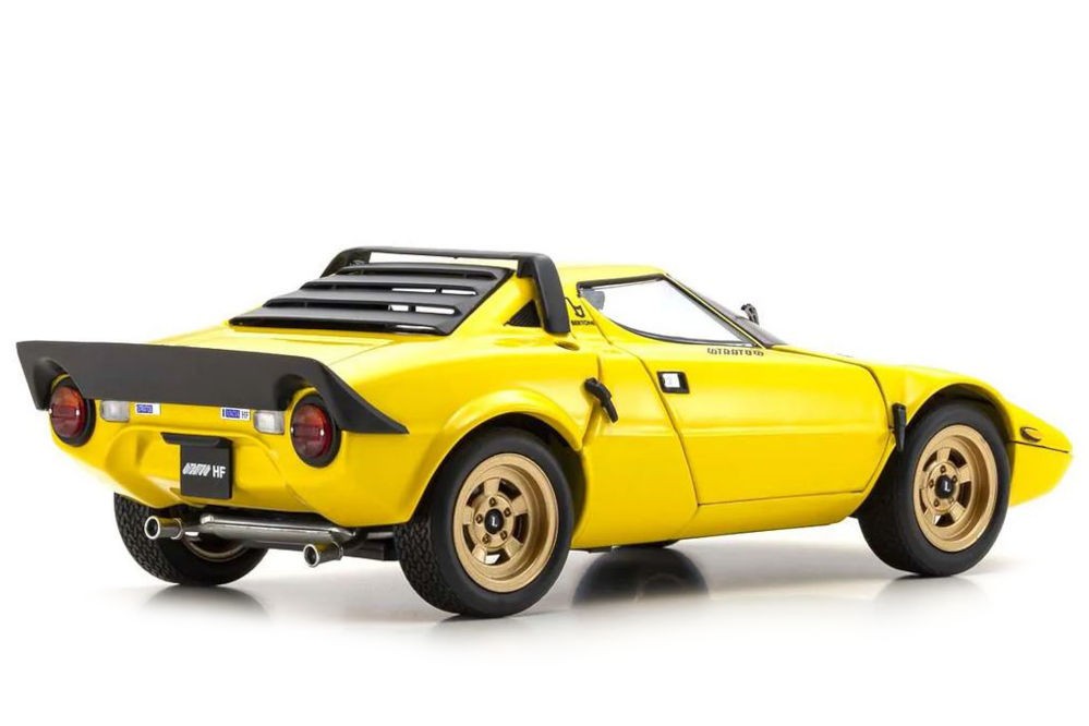 Lancia Stratos HF 1975 yellow 1:18 Kyosho