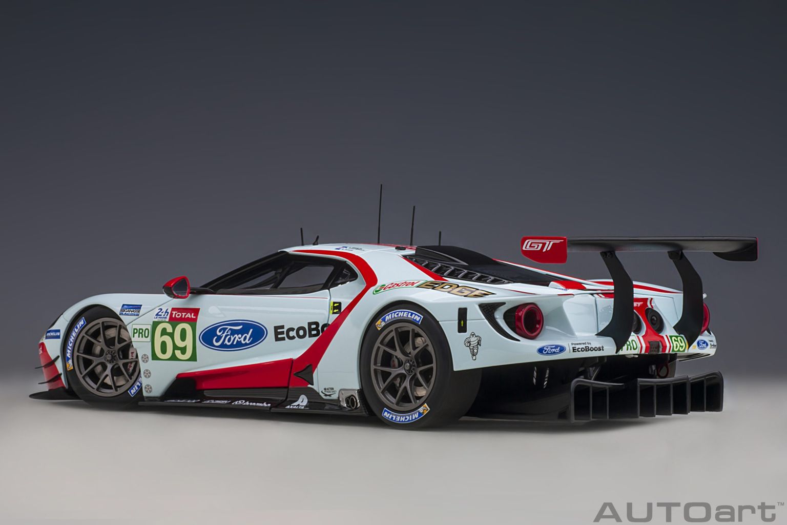 Ford GT Ecoboost 3.5l Turbo V6 #69 Briscoe/Dixon/Westbrook Team Ford Chip Ganassi USA 24H Le Mans 2019 1:18 AUTOart
