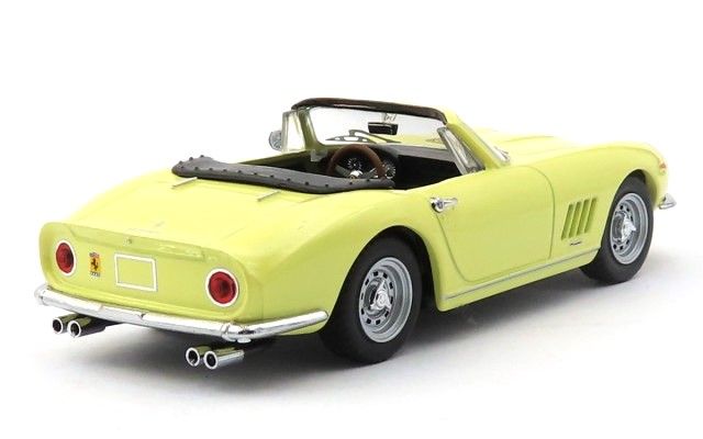 Ferrari 275 GTB/4 Spyder NART 1967 giallo solare 1:43 Best Model