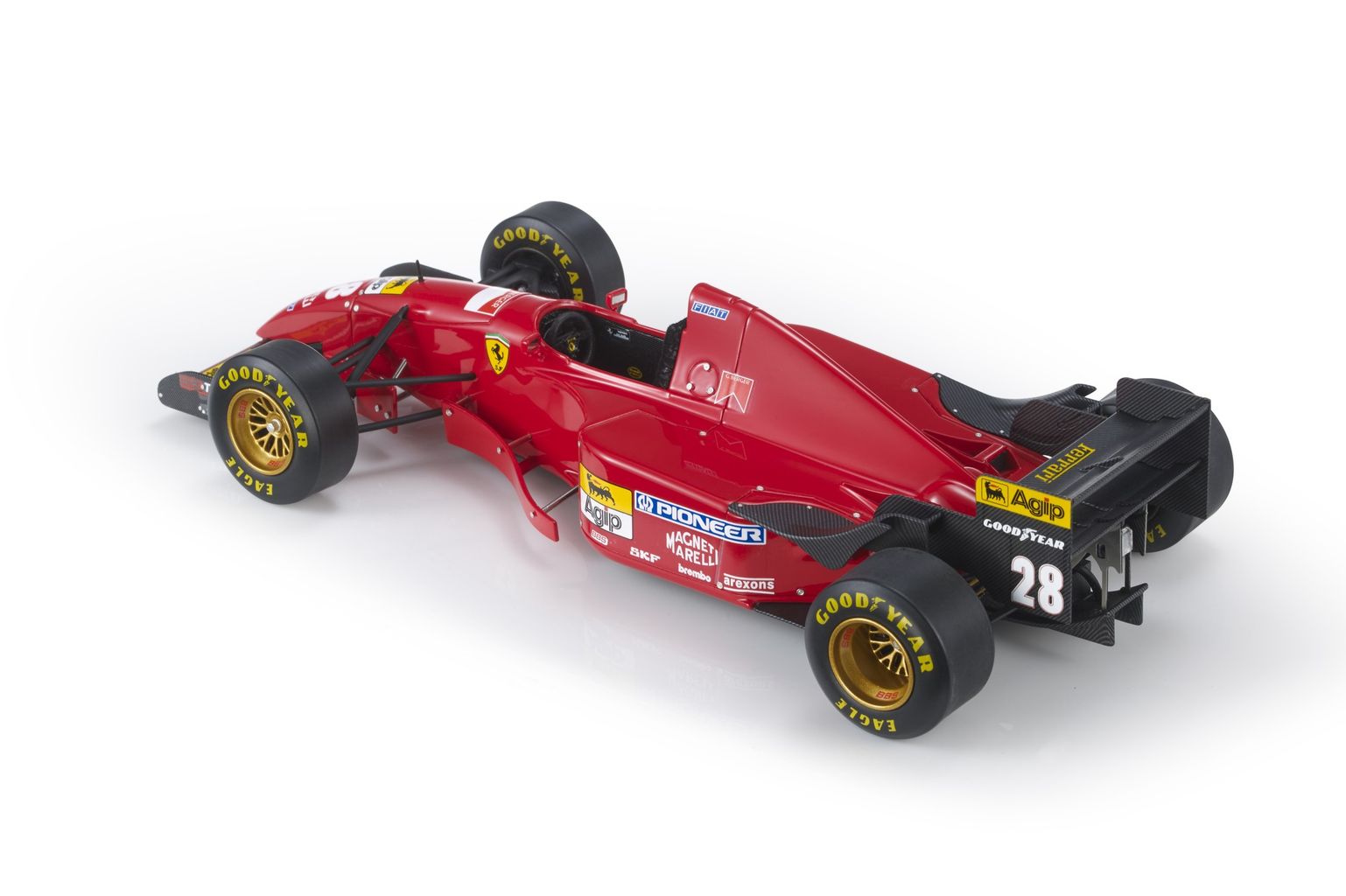Ferrari F1 412T2 #28 G.Berger Season 1995 1:43 GP Replicas