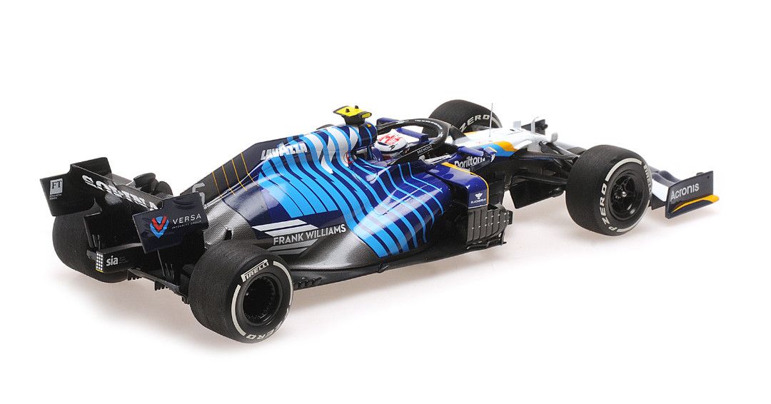 Williams Racing Mercedes FW43B #6 N.Latifi Saudi Arabian GP 2022 1:18 Minichamps 