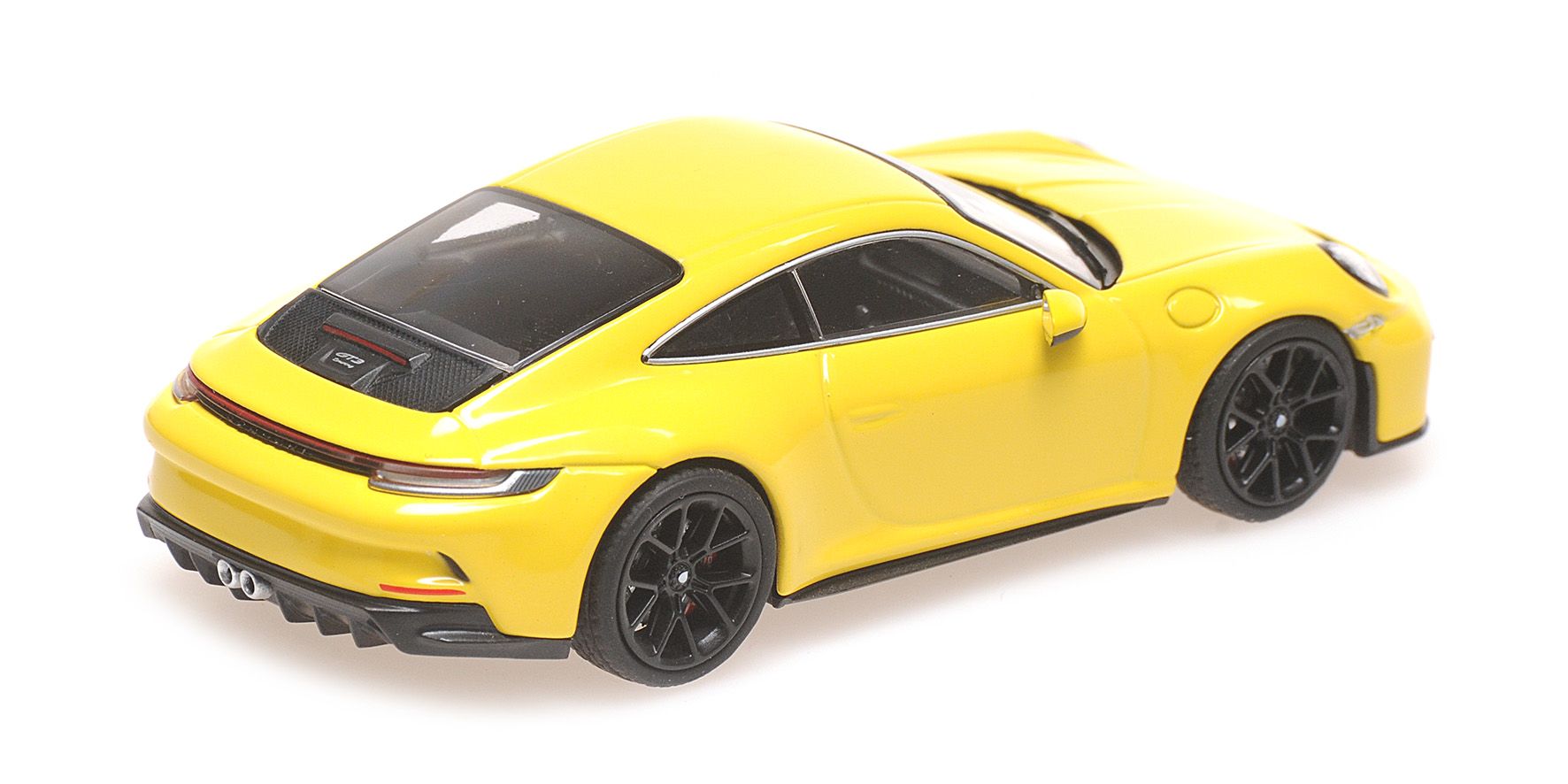Porsche 911 992 GT3 Touring 2021 yellow/black wheels 1:43 Minichamps