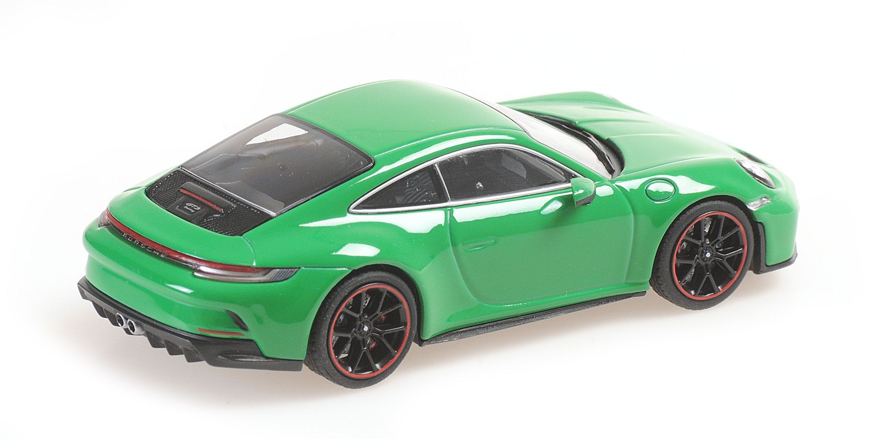 Porsche 911 992 GT3 Touring 2021 green/black wheels 1:43 Minichamps