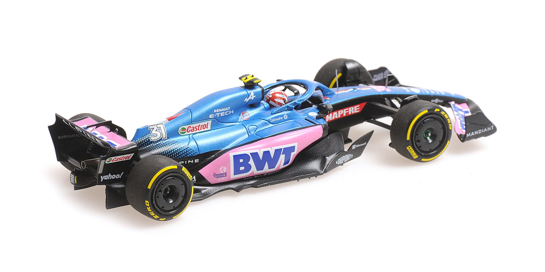 BWT Alpine F1 Team A522 #31 E.Ocon Australian GP 2022 1:43 Minichamps
