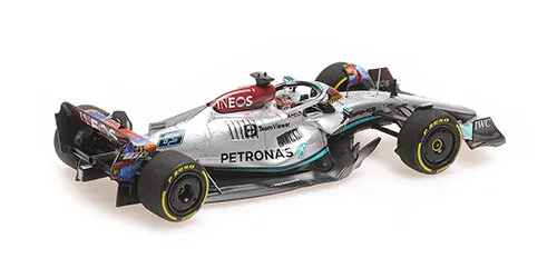 Mercedes-AMG Petronas F1 Team F1 W13 E Performance #63 G.Russell Miami GP 2022 1:43 Minichamps