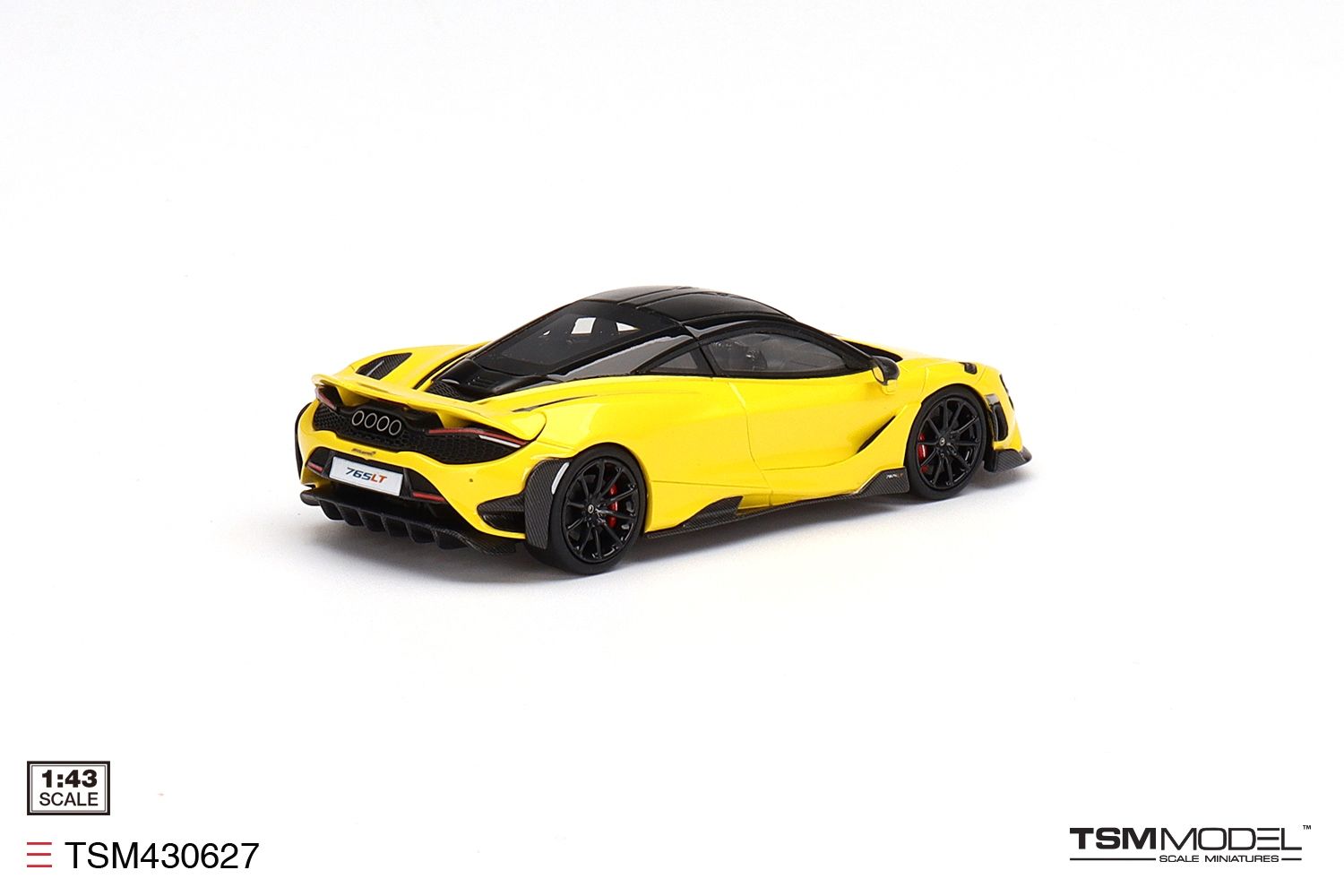 McLaren 765LT Spider Volcano Yellow 1:43 TSM Model